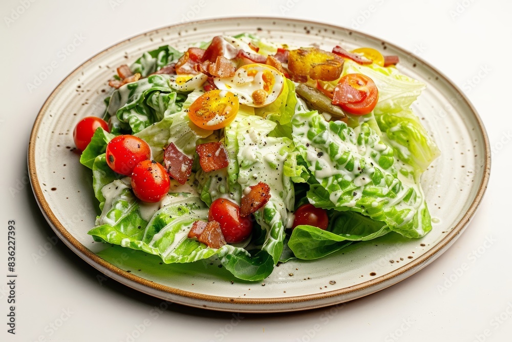 Satisfying Caesar Salad with Pancetta and Velvety Caesar Dressing Satisfying Caesar Salad with Pancetta and Velvety Caesar Dressing