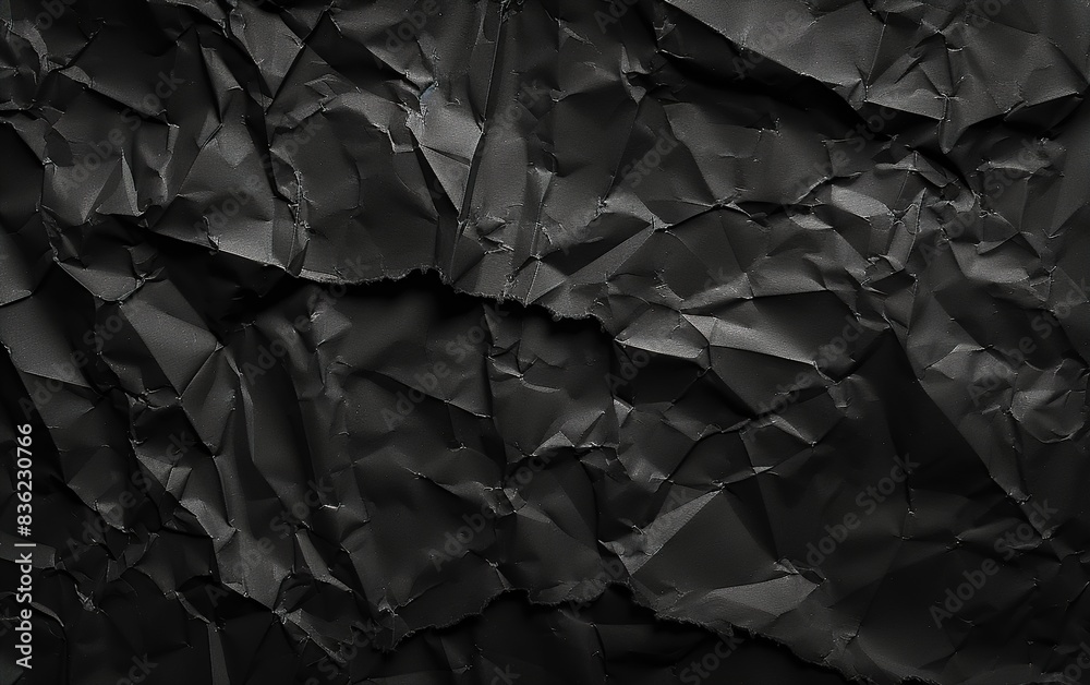 rough crumpled black paper texture rough crumpled black paper texture