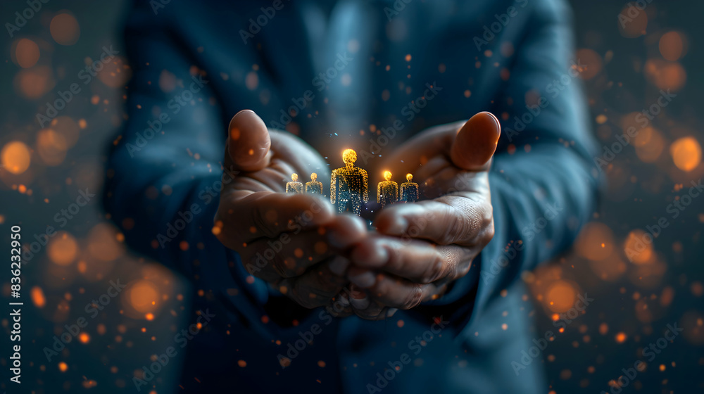 Employee Profile with Outplacement Firm: Support Services during Layoffs Ideal for Business and HR Ads Photo Realistic Concept Employee Profile with Outplacement Firm: Support Services during Layoffs Ideal for Business and HR Ads Photo Realistic Concept