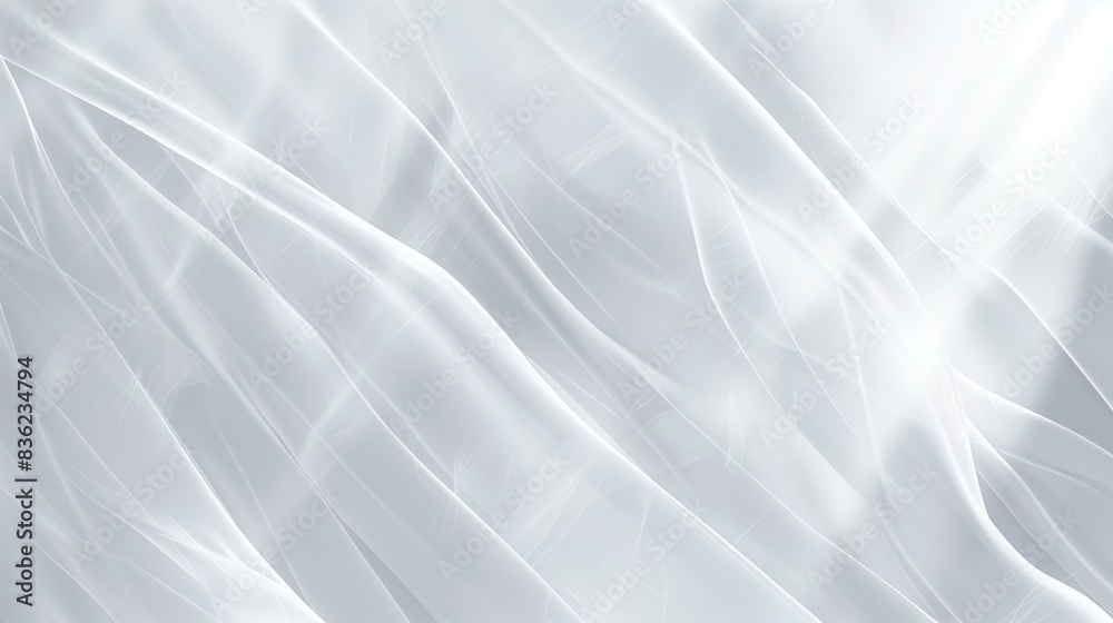 Obraz premium Abstract white and gray background. Delicate abstract background. Light colored background. Abstract geometric pattern.