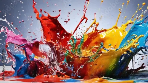  Picture a vibrant cityscape at night. Skyscrapers are illuminated with countless lights, and the streets are bustling with activity. Cars, buses, and pedestrians move through the city, creating 