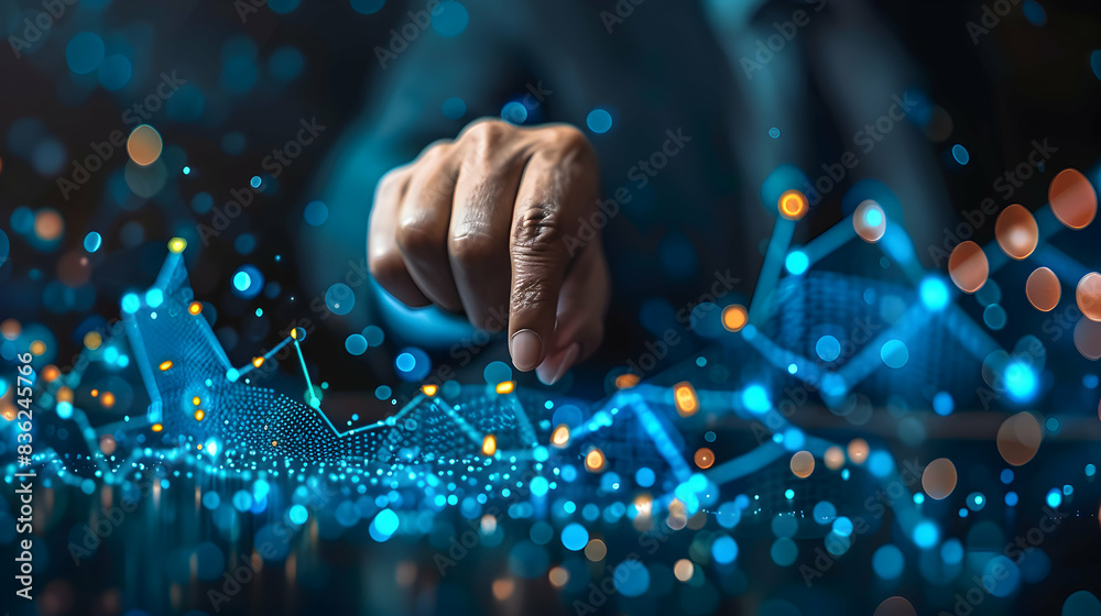 Photo realistic vendor profile with performance analytics for effective vendor management. Ideal for business ads | Adobe Stock Photo realistic vendor profile with performance analytics for effective vendor management. Ideal for business ads | Adobe Stock