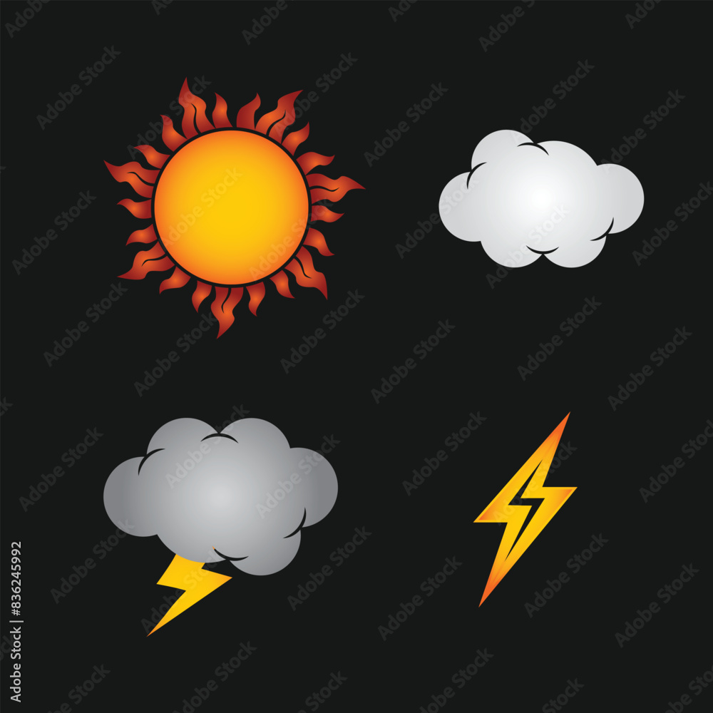 sun and weather illustration sun and weather illustration