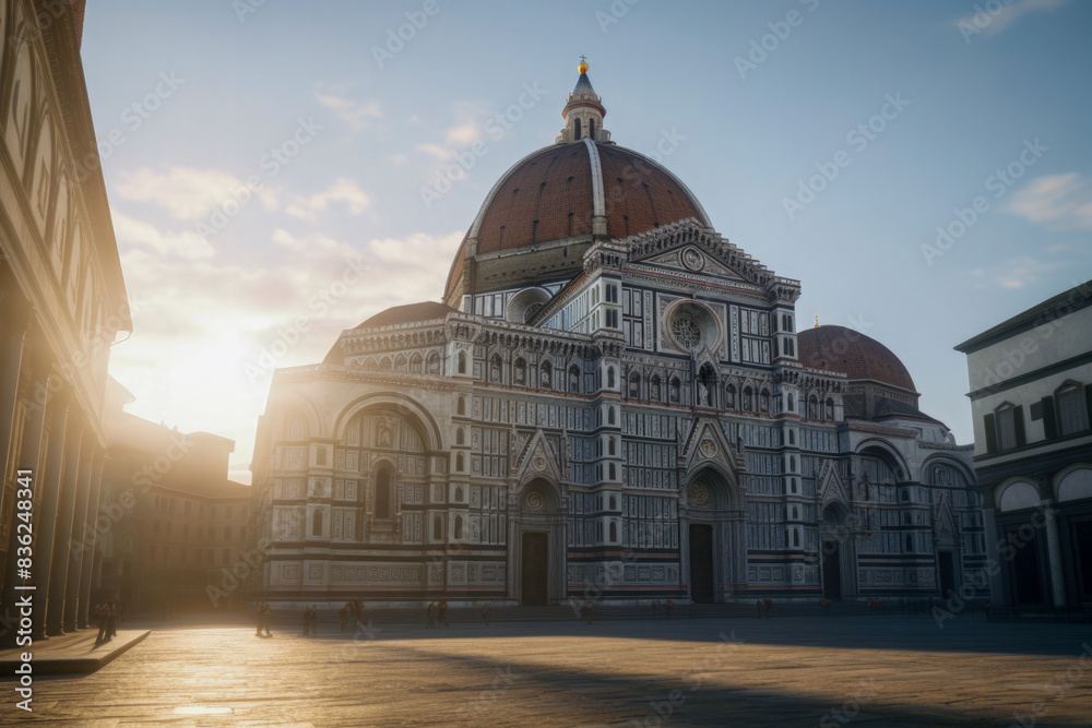 Fototapeta premium City panorama Tuscany