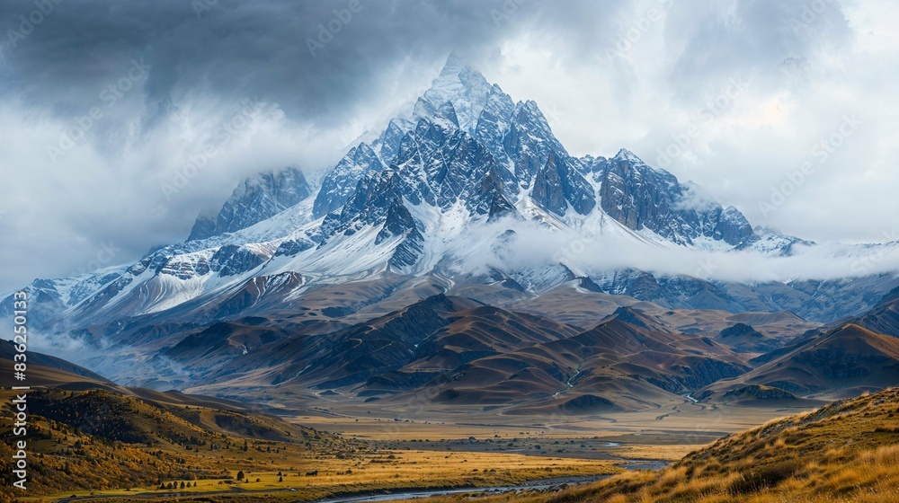 Fototapeta premium mountains in the snow