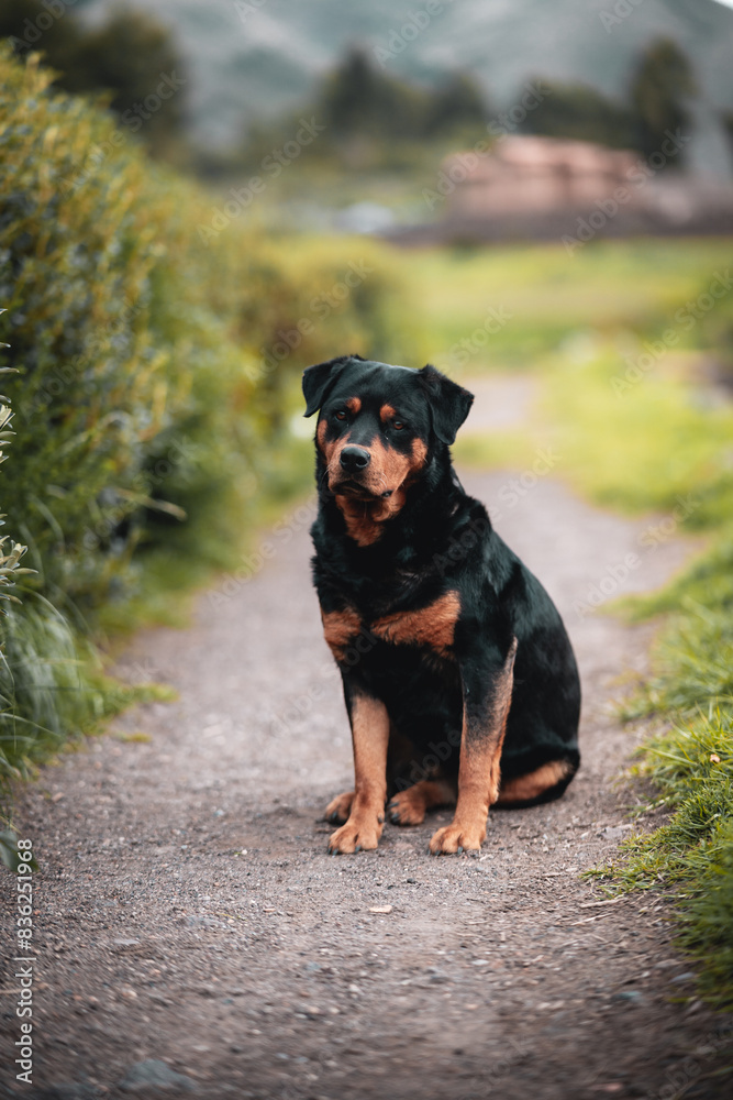 rottweiler dog beautiful portrait spring green park
rottweiler dog beautiful portrait spring green park