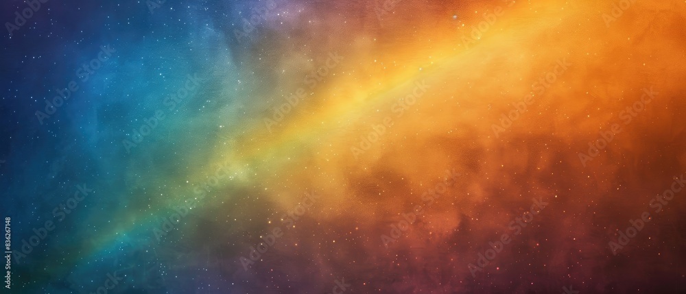 Fototapeta premium Ultrawide Light Spectrum Colorful Abstract Space Background Inamge