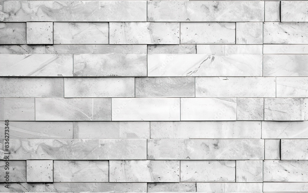 Fototapeta premium white gray grey stone concrete texture wall wallpaper tiles background panorama banner