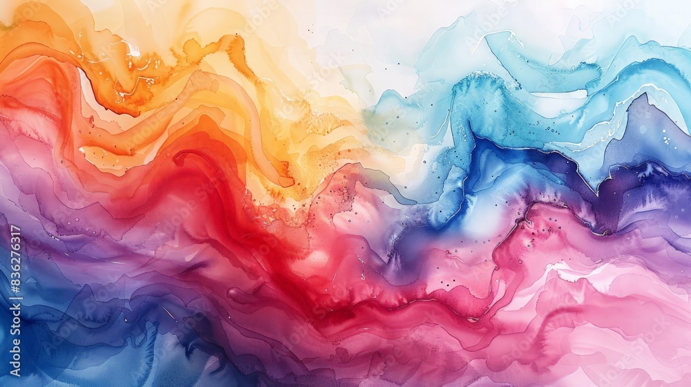 Abstract Watercolor Art: Create a visually captivating abstract watercolor art piece Abstract Watercolor Art: Create a visually captivating abstract watercolor art piece