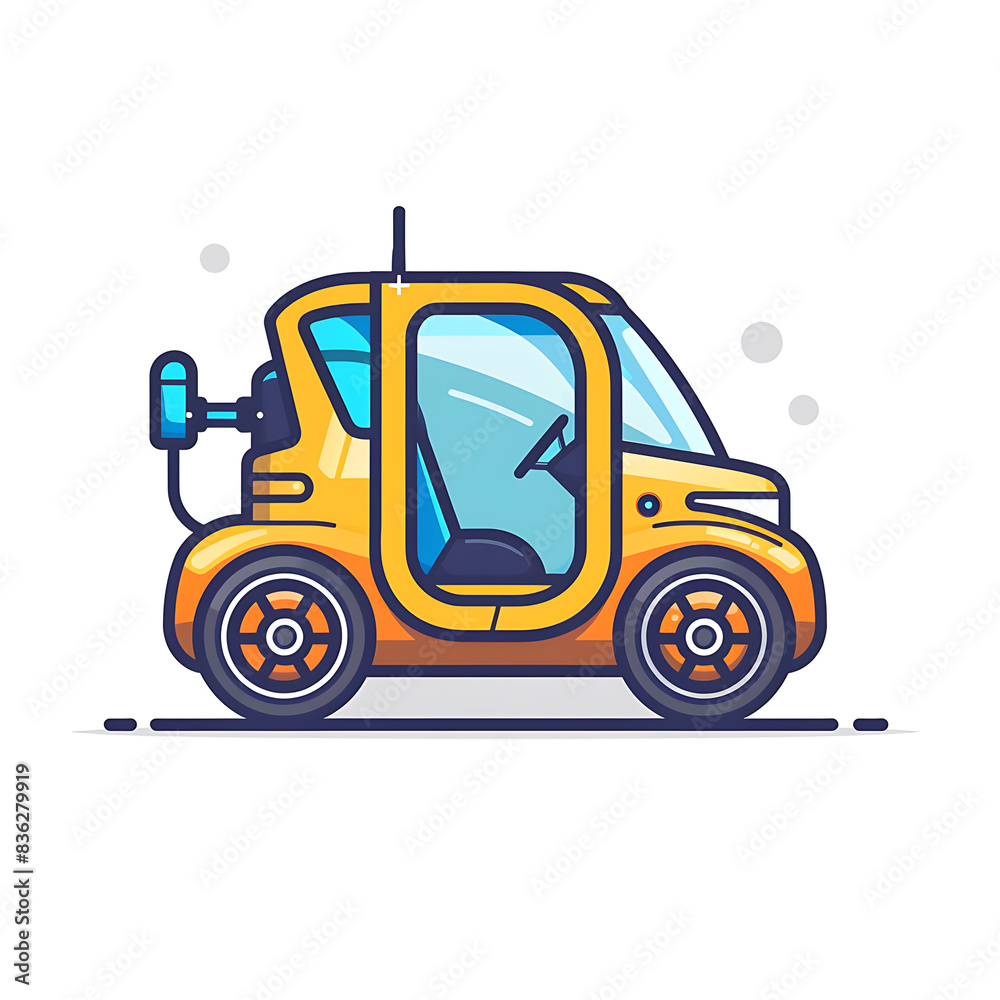 Naklejka premium Transport Icons: Airplane, Bus Station, Train, and Metro for Seamless Navigation