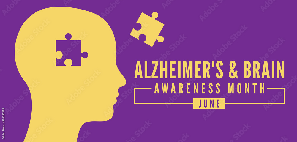 Alzheimer's and Brain awareness month is observed every year in June.