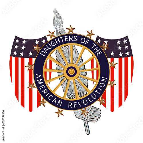 Photos Daughters of the american revolution old Logo