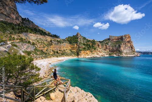 Moraig beach near Benitachell in Alicante (Spain) photo