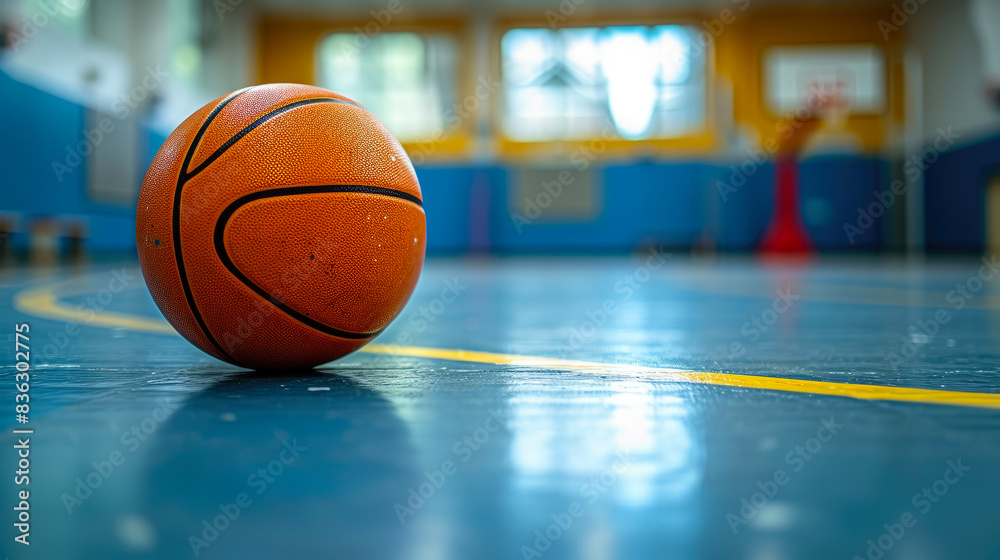 Obraz premium Vibrant Play Haven: Indoor Gym for Kids