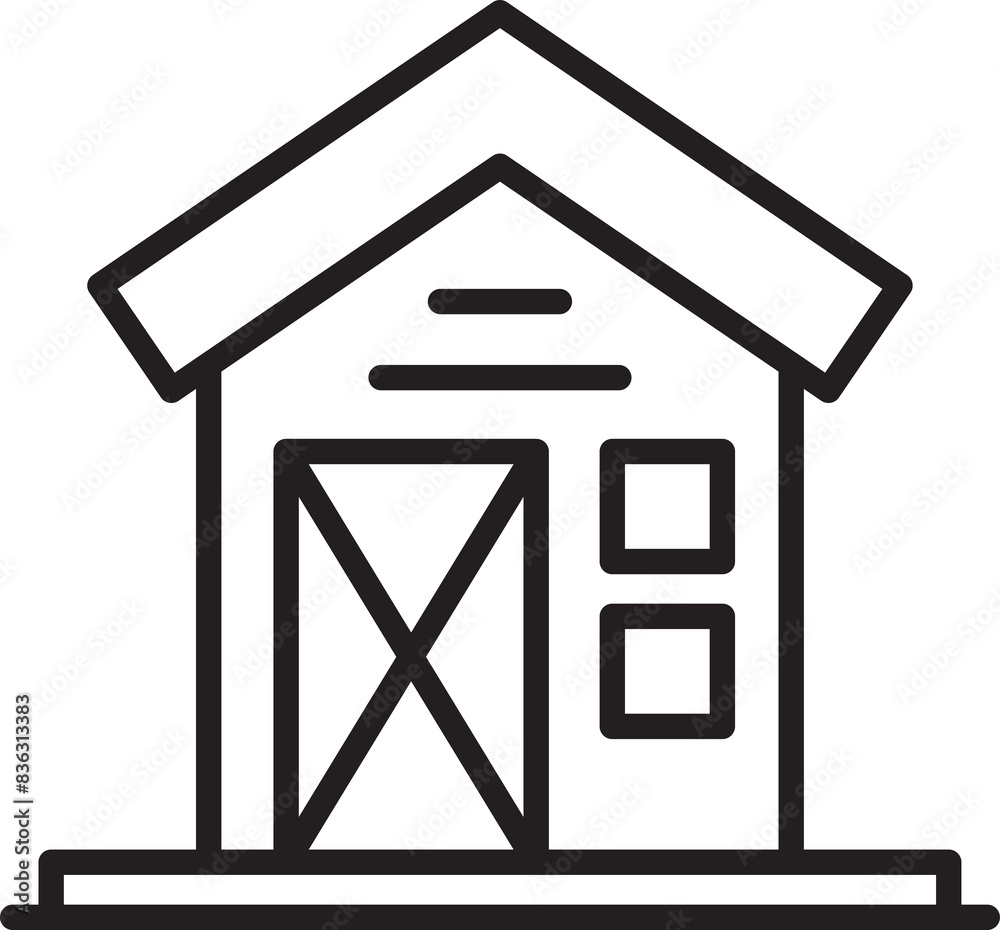 Hut Building Icon
Hut Building Icon
