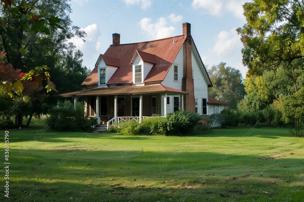 Traditional American House Design: Architecture and Interior Features Traditional American House Design: Architecture and Interior Features