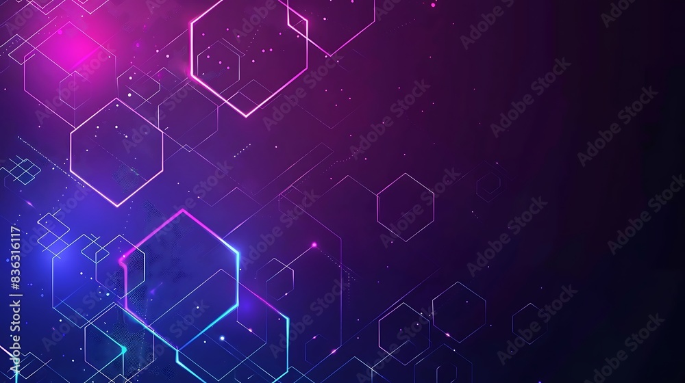 Abstract Blue and Purple hexagon pattern. Geometric abstract background with simple hexagonal elements. Medical, technology, or science design
Abstract Blue and Purple hexagon pattern. Geometric abstract background with simple hexagonal elements. Medical, technology, or science design