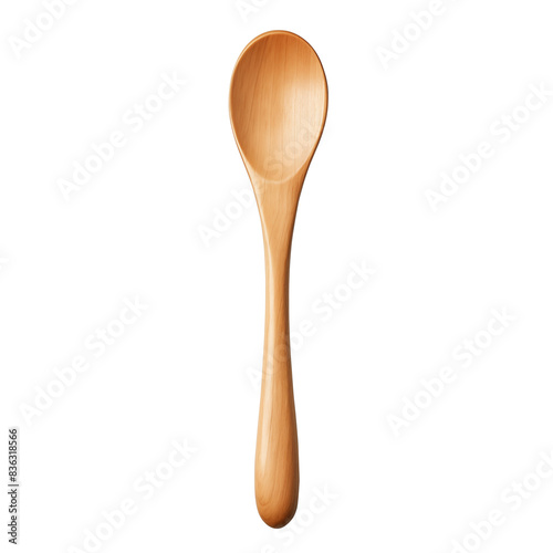 wooden spoon isolated on transparent background Remove png, Clipping Path, pen tool © Vector Rony