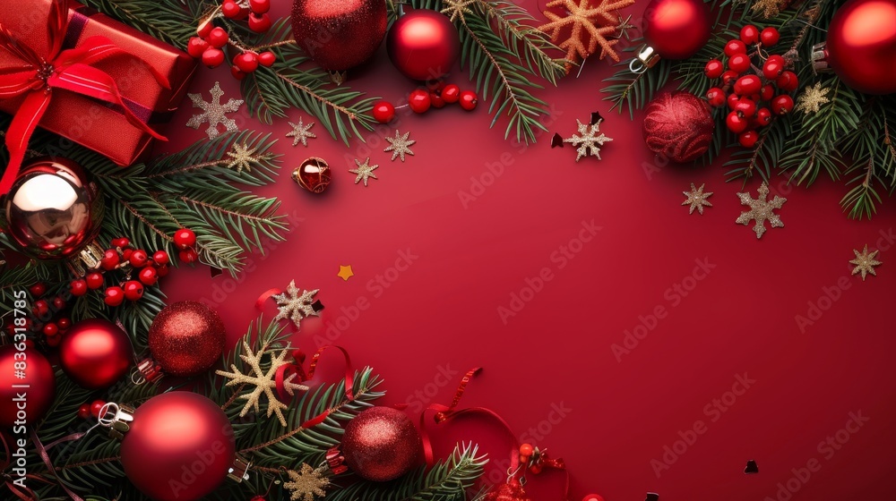 Christmas holidays greeting banner template Christmas holidays greeting banner template