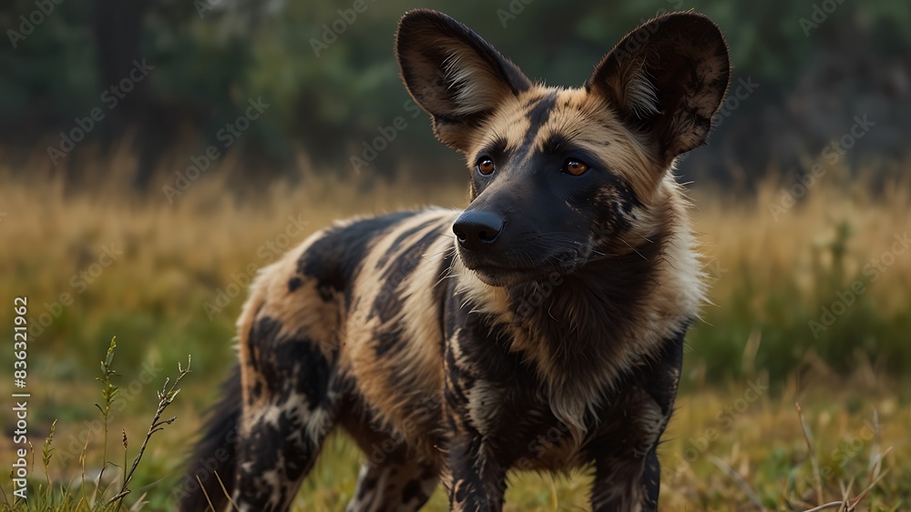 African painted dog natural habitat African painted dog natural habitat