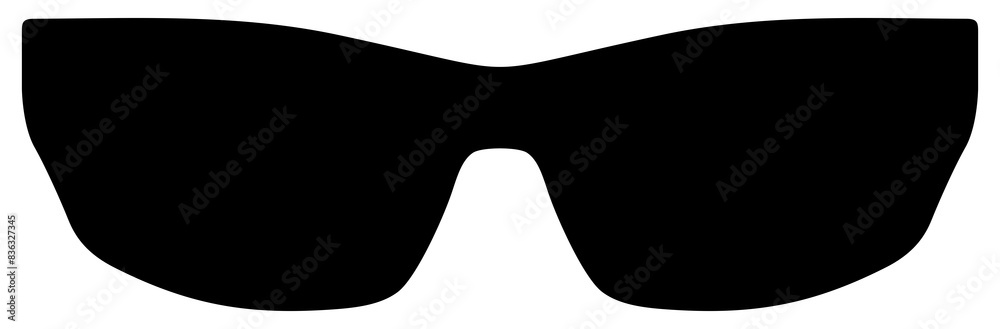 Sun Eye Glasses Silhouette, Pictogram, Front View, Flat Style, can use for Logo Gram, Apps, Art Illustration, Template for Avatar Profile Image, Website, or Graphic Design Element Sun Eye Glasses Silhouette, Pictogram, Front View, Flat Style, can use for Logo Gram, Apps, Art Illustration, Template for Avatar Profile Image, Website, or Graphic Design Element