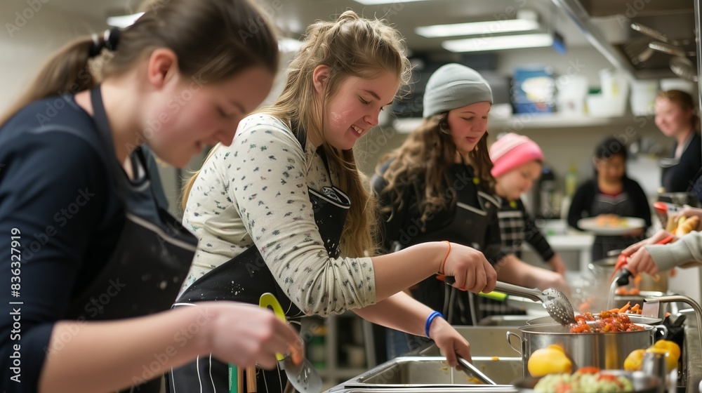 An adaptive cooking class where students with disabilities master skills, enjoy aromas, and hands-on learning.