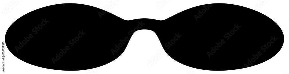 Sun Eye Glasses Silhouette, Pictogram, Front View, Flat Style, can use for Logo Gram, Apps, Art Illustration, Template for Avatar Profile Image, Website, or Graphic Design Element Sun Eye Glasses Silhouette, Pictogram, Front View, Flat Style, can use for Logo Gram, Apps, Art Illustration, Template for Avatar Profile Image, Website, or Graphic Design Element
