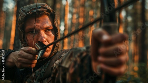 portrait of a archer warrior