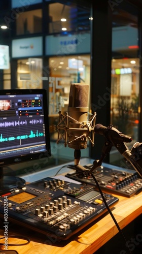 radio station room