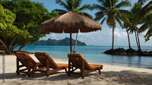 PNG Beach Chair furniture with an umbrella chair