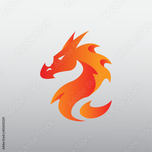Burning Horse Logo Design