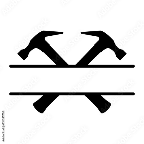 Hammer Split Name Frame