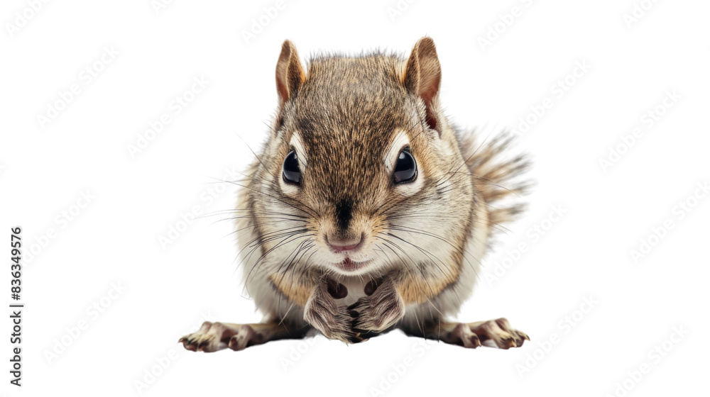 Baby squirrel, looking at camera Baby squirrel, looking at camera