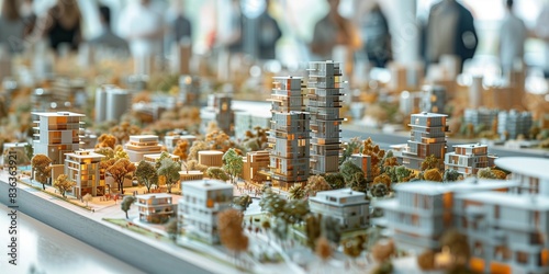 Cityscape of the Future: Urban Planning Model, generative ai