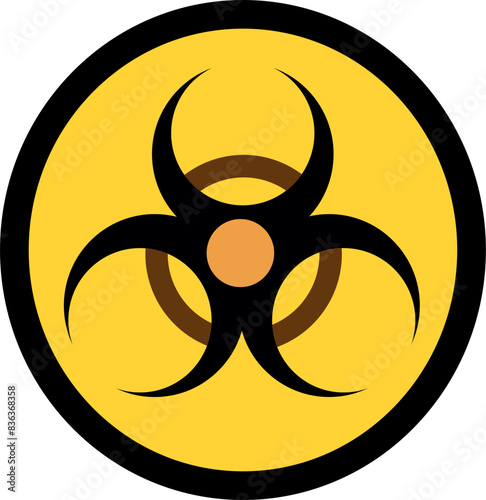 biohazard warning sign