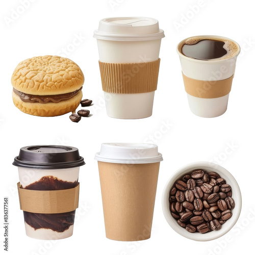 Coffee Bliss & Modern Collection Transparent Background