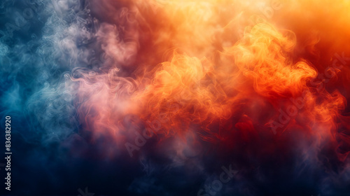 warm colorful smoke and fog, high contrast background texture
