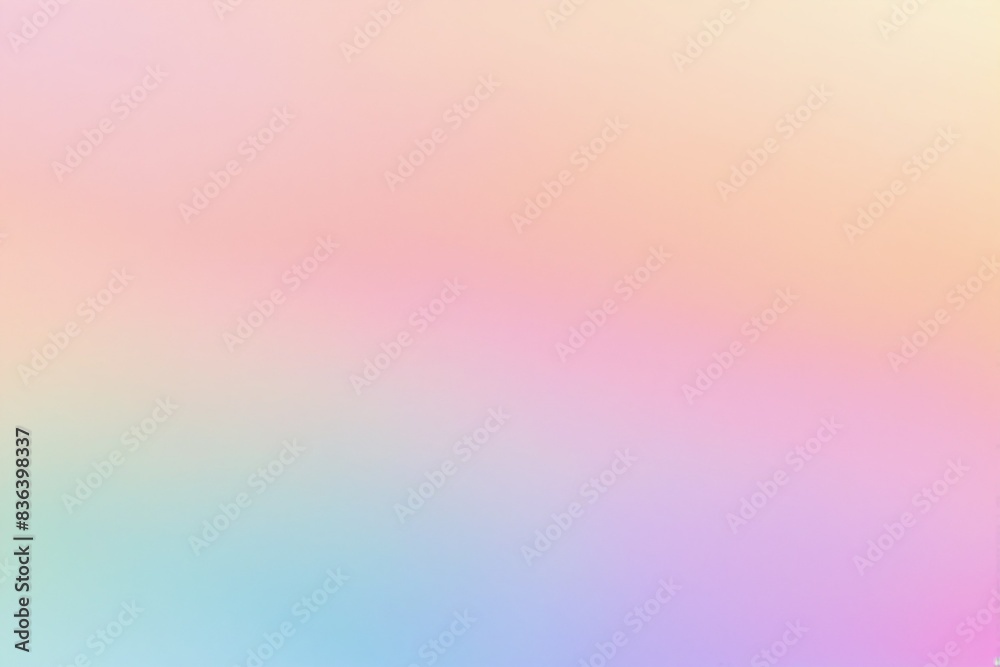Color gradient background, abstract pastel grain gradation texture, vector iridescent noise texture blur abstract background

