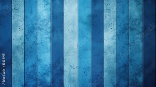 Blue background with retro stripes photo
