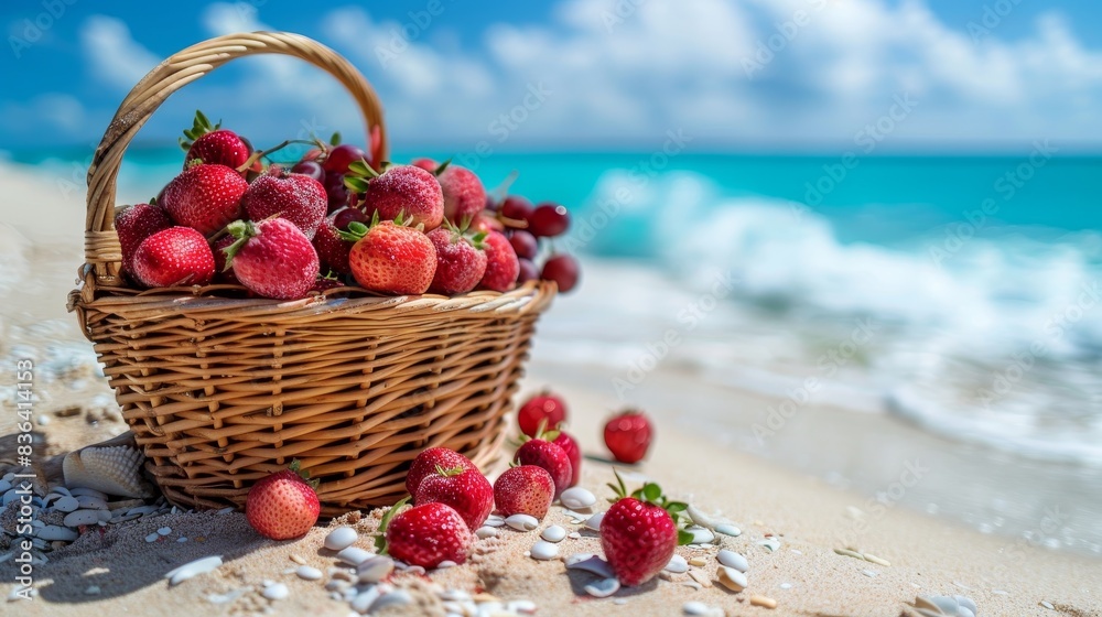 Strawberries on the Beach Strawberries on the Beach