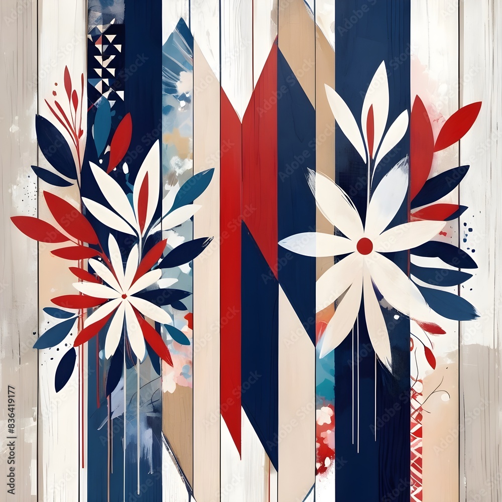 Obraz premium digital decorative wallpaper