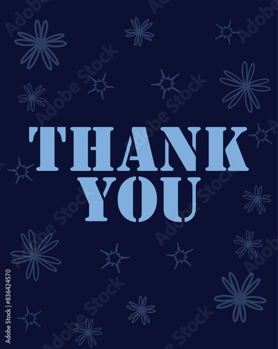 Thank You Card, Thank you, for costumers, thankyou for Oder