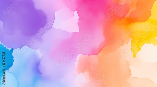 Abstract art watercolor vivid background