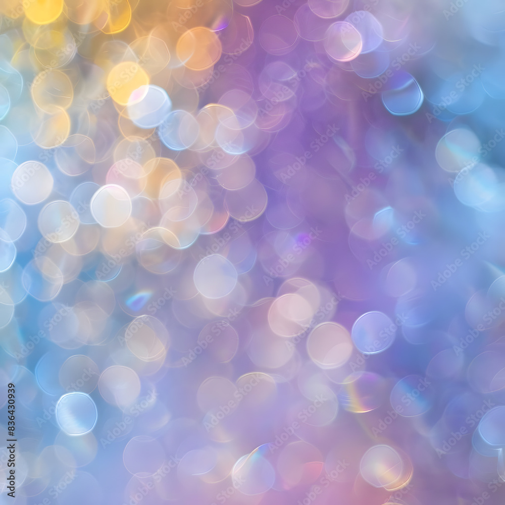 Soft focus abstract background with a kaleidoscope of pastel colors, perfect for adding a touch of whimsy to banners and designs.
