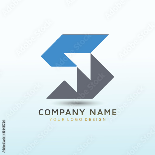 Simple Strong Modern Logo Investment Company