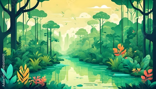 techno-organic landscape