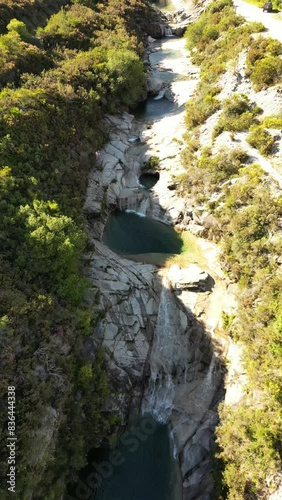 Aerial video of the Panda-Grace National Park, Portugal photo