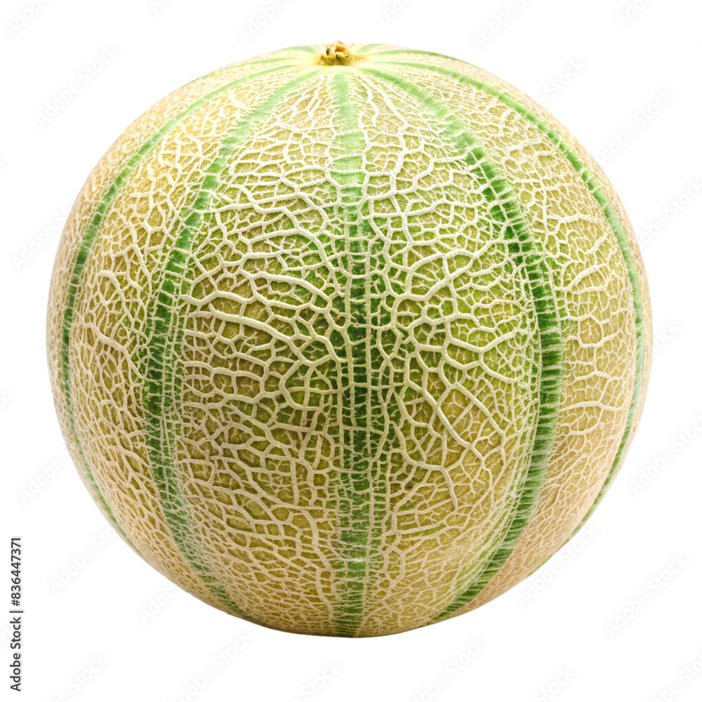Honeydew melon isolated on transparent background - Generative AI
Honeydew melon isolated on transparent background - Generative AI