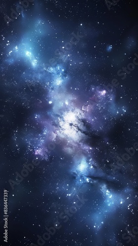 Wallpaper Mural Clearly milky way galaxy. Long exposure photograph. A Breathtaking View of the Milky Way Galaxy. Torontodigital.ca