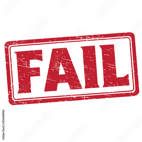 Fail Stamp Vector